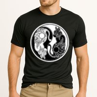 Yin-Yang Cats Cooling Performance Crew T-Shirt