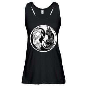 Yin-Yang Cats Ladies Essential Flowy Tank