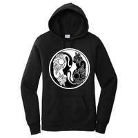 Yin-Yang Cats Women's Pullover Hoodie