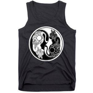 Yin-Yang Cats Tank Top