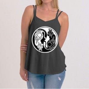 Yin-Yang Cats Women's Strappy Tank