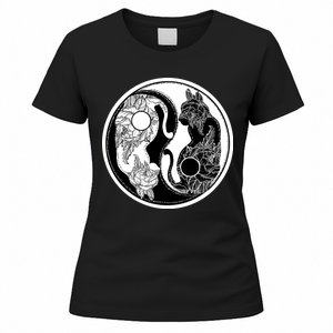 Yin-Yang Cats Women's T-Shirt