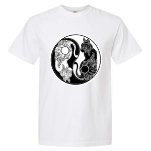 Yin-Yang Cats Garment-Dyed Heavyweight T-Shirt