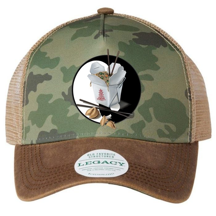 Yin Yang Takeout Chinese Legacy Tie Dye Trucker Hat