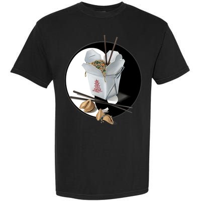 Yin Yang Takeout Chinese Garment-Dyed Heavyweight T-Shirt