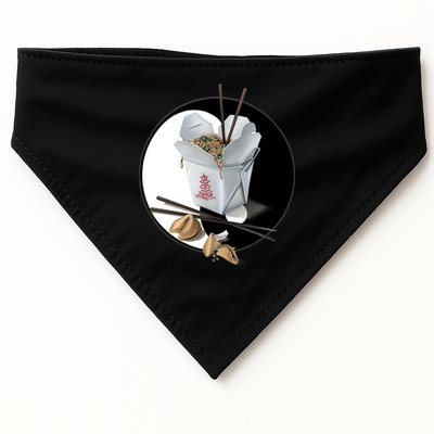 Yin Yang Takeout Chinese USA-Made Doggie Bandana