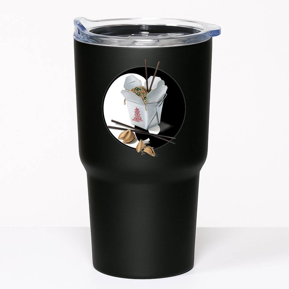 Yin Yang Takeout Chinese Tumbler
