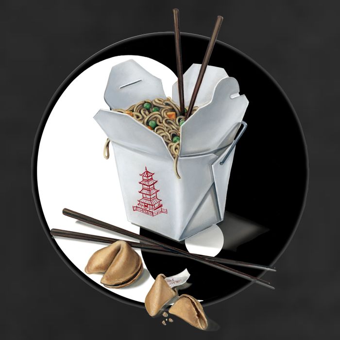Yin Yang Takeout Chinese 25L Jumbo Tote