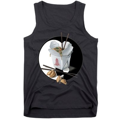 Yin Yang Takeout Chinese Tank Top