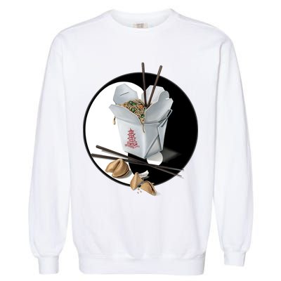Yin Yang Takeout Chinese Garment-Dyed Sweatshirt