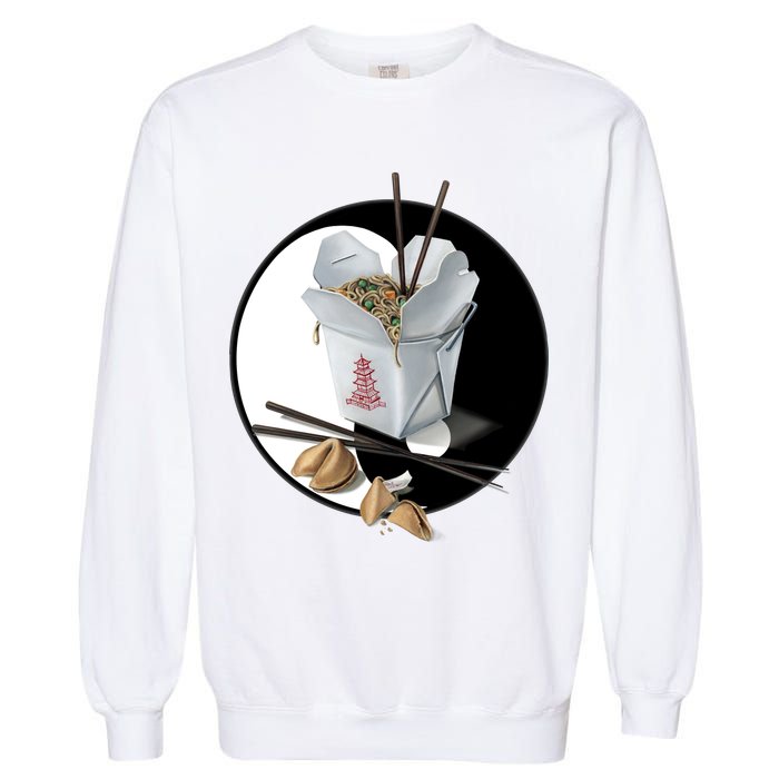 Yin Yang Takeout Chinese Garment-Dyed Sweatshirt