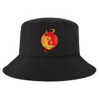 Ying Yang Ox Cool Comfort Performance Bucket Hat