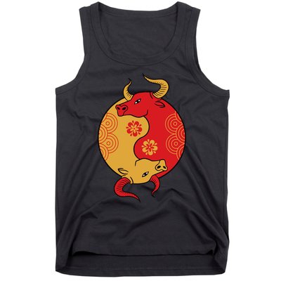 Ying Yang Ox Tank Top