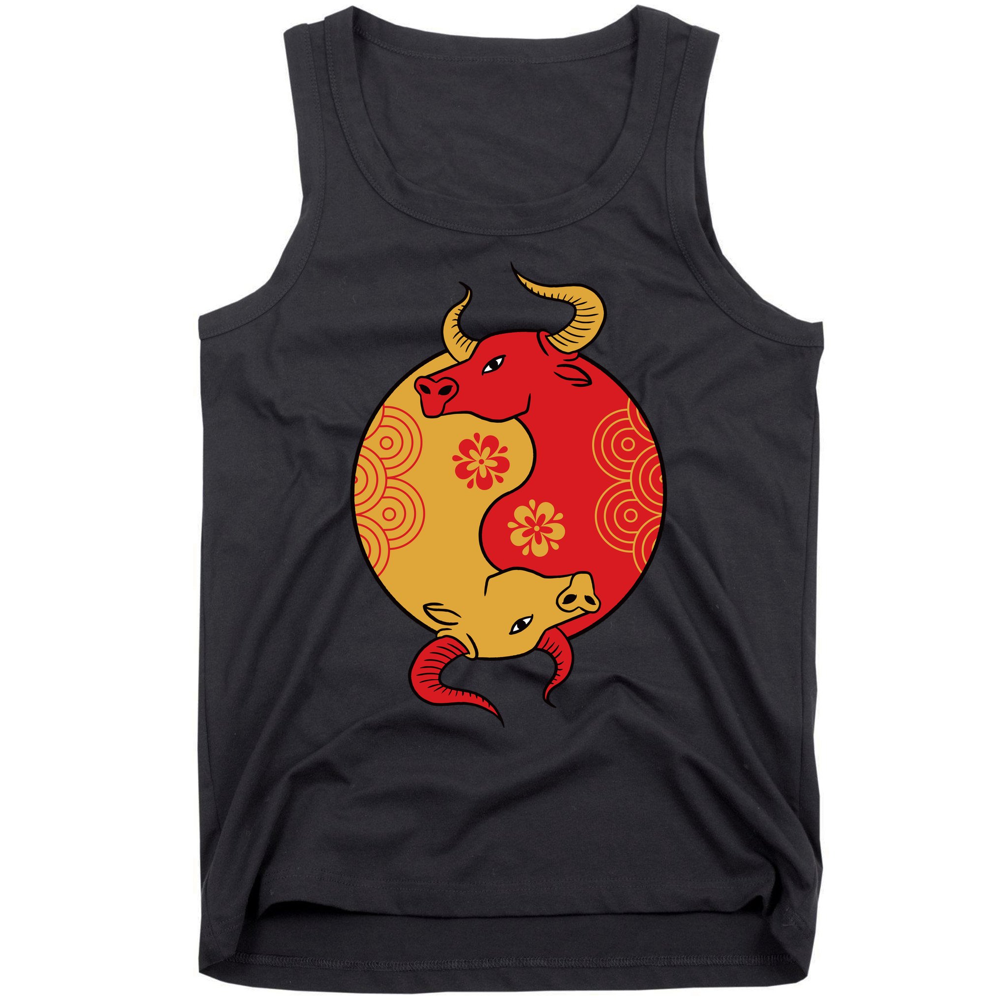 Ying Yang Ox Tank Top