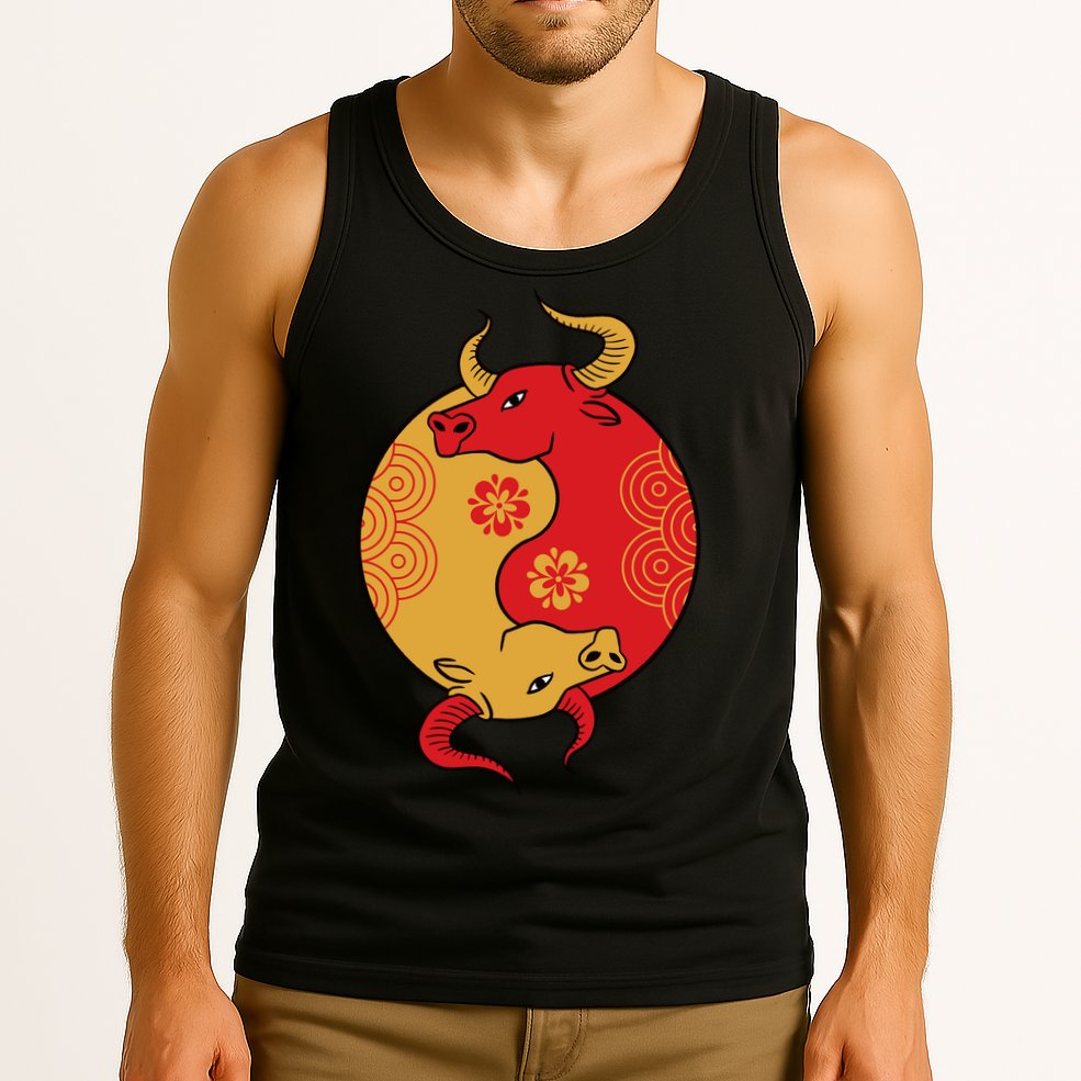Ying Yang Ox Tank Top