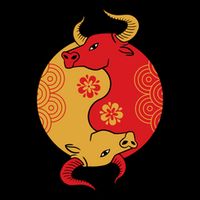 Ying Yang Ox Tank Top