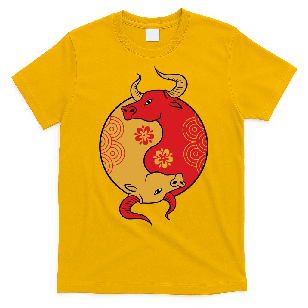 Ying Yang Ox T-Shirt