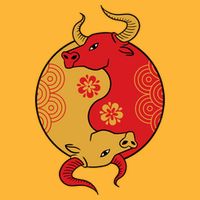 Ying Yang Ox T-Shirt