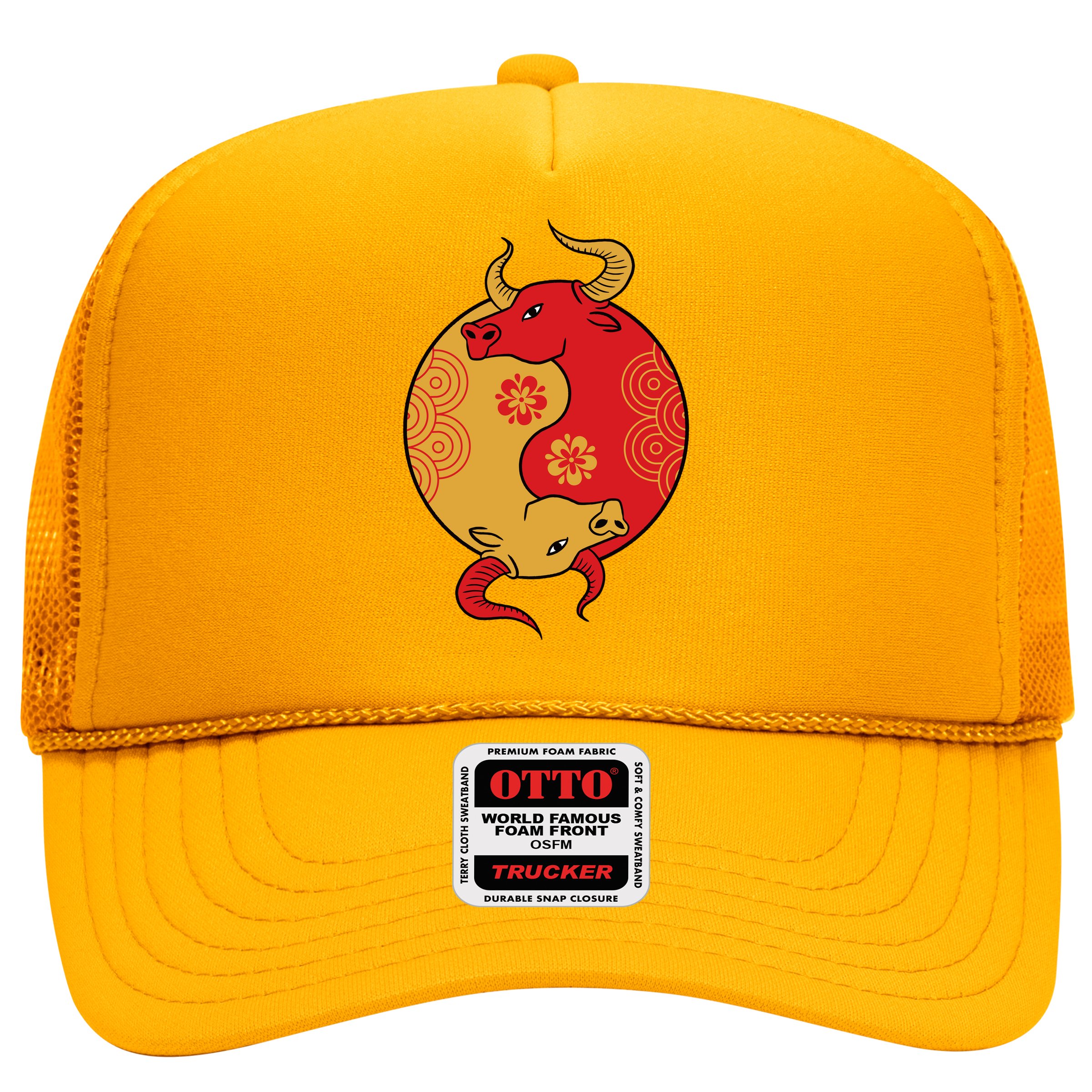 Ying Yang Ox Hat
