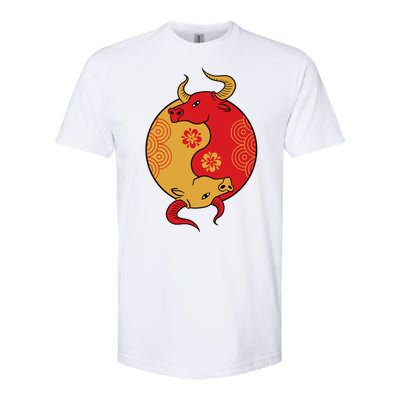 Ying Yang Ox Softstyle® CVC T-Shirt