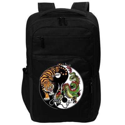 Ying Yang Tiger Dragon Impact Tech Backpack