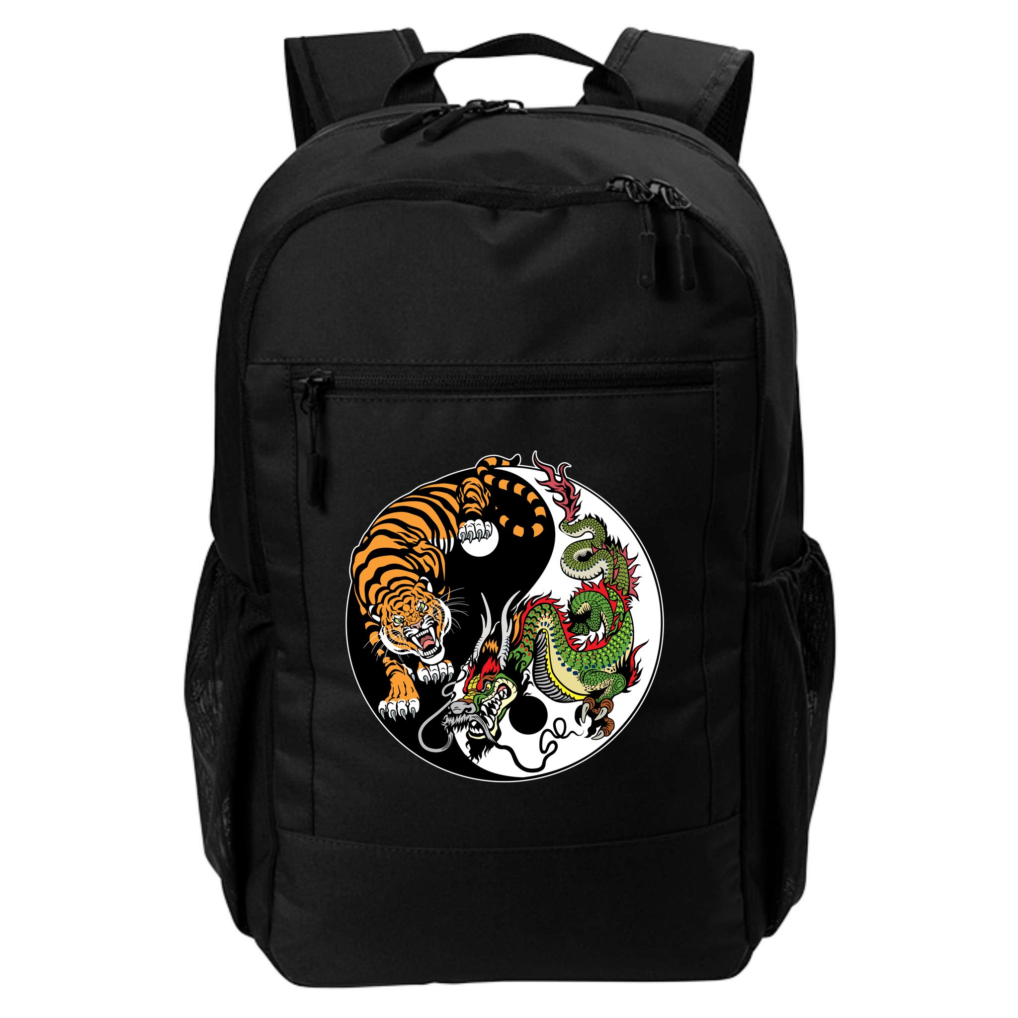 Ying Yang Tiger Dragon Backpack
