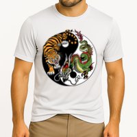 Ying Yang Tiger Dragon Cooling Performance Crew T-Shirt