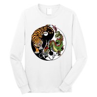 Ying Yang Tiger Dragon Long Sleeve Shirt