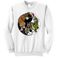 Ying Yang Tiger Dragon Sweatshirt