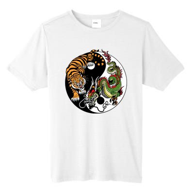 Ying Yang Tiger Dragon Tall Fusion ChromaSoft Performance T-Shirt