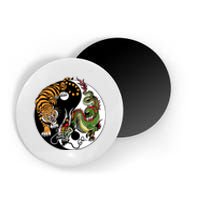 Ying Yang Tiger Dragon Magnet