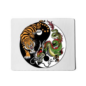 Ying Yang Tiger Dragon Mousepad