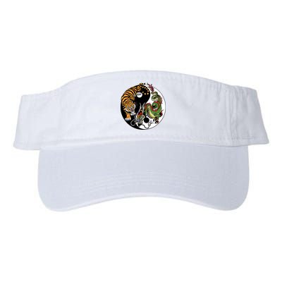 Ying Yang Tiger Dragon Visor