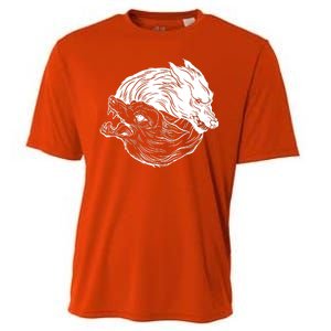 Ying Yang Wolves Cooling Performance Crew T-Shirt