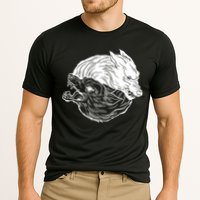 Ying Yang Wolves Cooling Performance Crew T-Shirt
