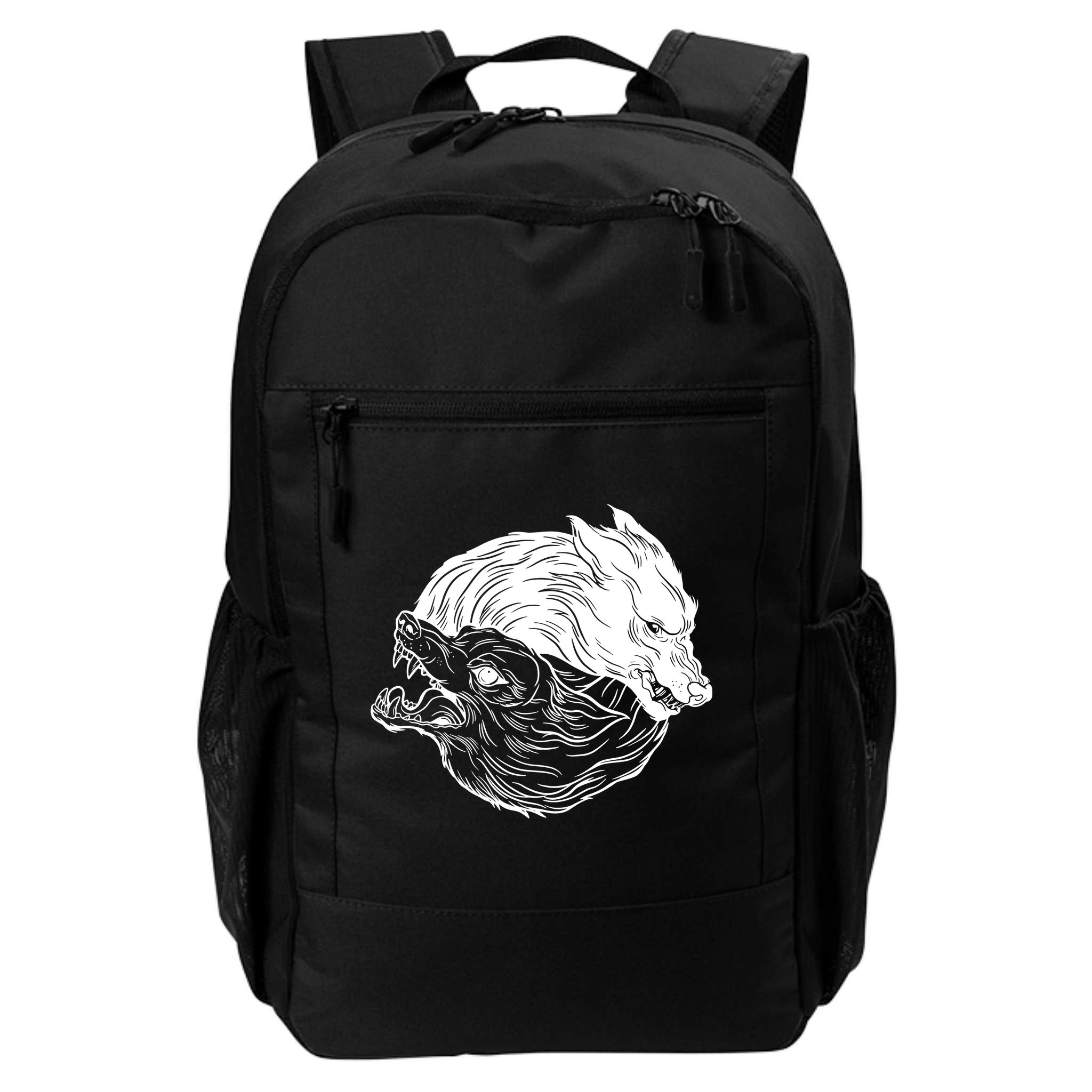 Ying Yang Wolves Backpack