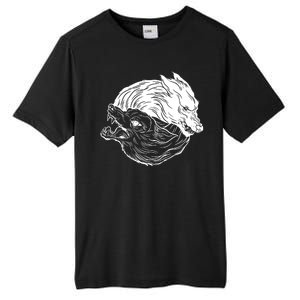 Ying Yang Wolves Tall Fusion ChromaSoft Performance T-Shirt