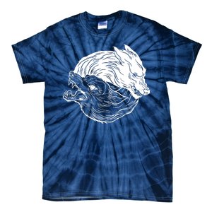 Ying Yang Wolves Tie-Dye T-Shirt