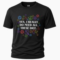 Yes I Really Do Need All These Dice Tabletop Rpg Performance Shirt