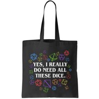 Yes I Really Do Need All These Dice Tabletop Rpg Bag