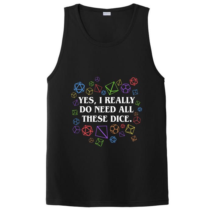 Yes I Really Do Need All These Dice Tabletop Rpg PosiCharge Competitor Tank