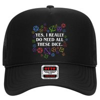 Yes I Really Do Need All These Dice Tabletop Rpg Hat
