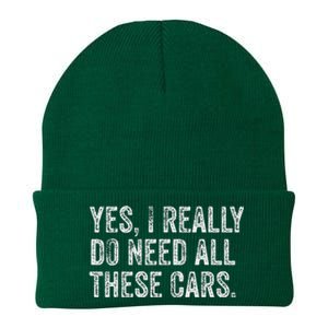 Yes I Really Do Need All These Cars Garage Mechanic Funny Knit Cap Winter Beanie