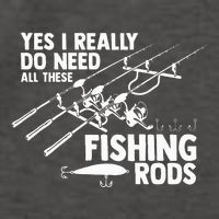 Yes I Really Do Need All These Fishing Rods Fisherman Vector Backpack