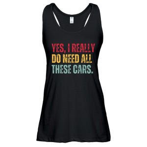 Yes I Really Do Need All These Cars Ladies Essential Flowy Tank