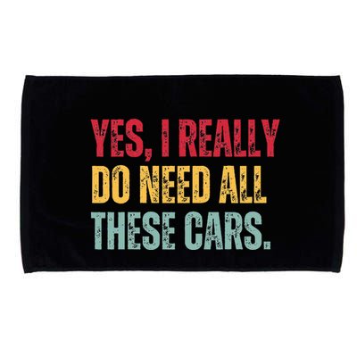 Yes I Really Do Need All These Cars Microfiber Hand Towel