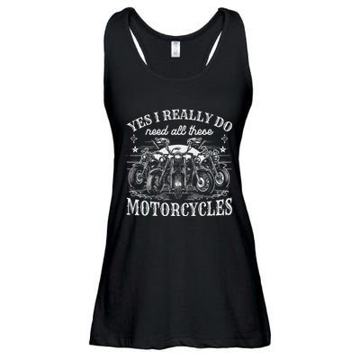 Yes I Really Do Need All These Motorcycles Vintage Garage Ladies Essential Flowy Tank