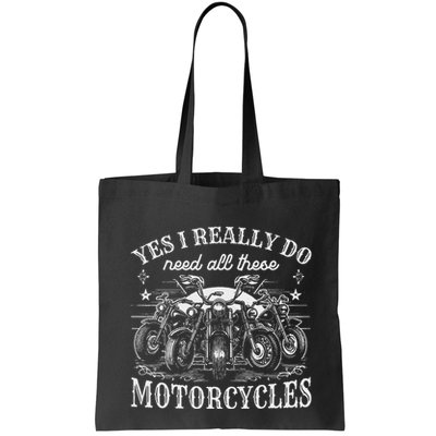 Yes I Really Do Need All These Motorcycles Vintage Garage Bag