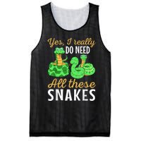 Yes I Really Do Need All These Snakes Reptile Python Mesh Reversible Basketball Jersey Tank