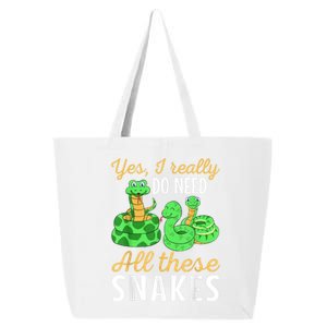 Yes I Really Do Need All These Snakes Reptile Python 25L Jumbo Tote